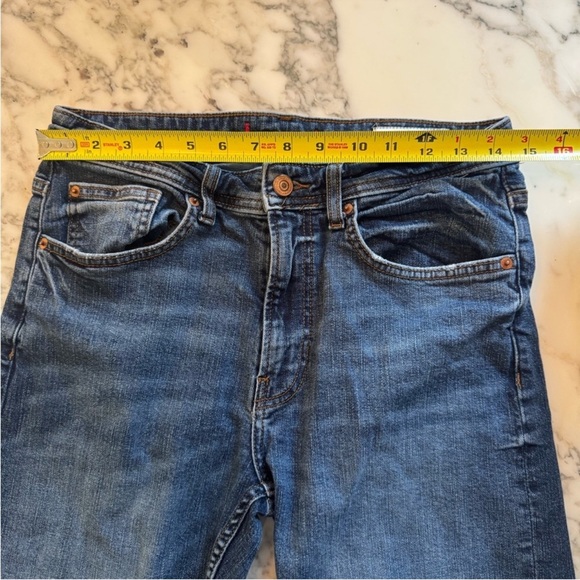 EUC Zara Women's Premium Blue Straight Leg Jeans Sz 6 - Picture 2 of 6